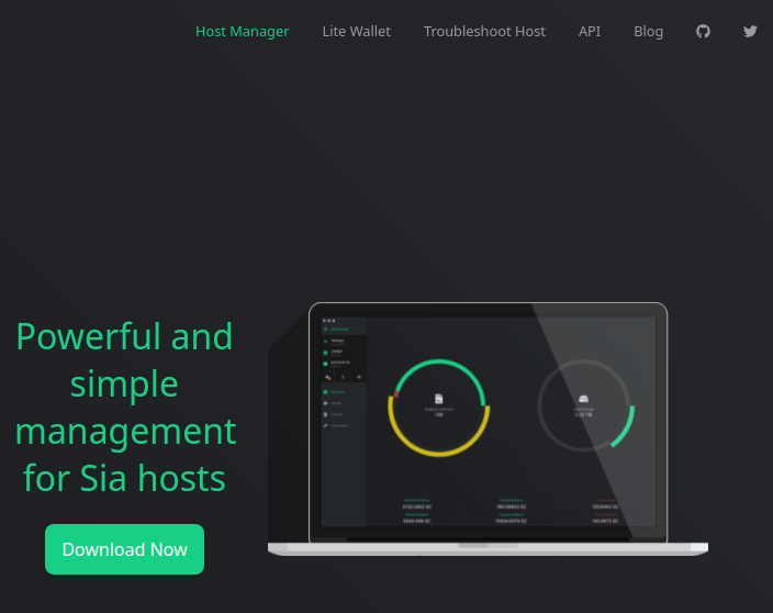 Siacentral Host Manager